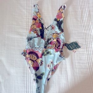 Agua Bendita Floral One Piece Swimsuit - Multicolor